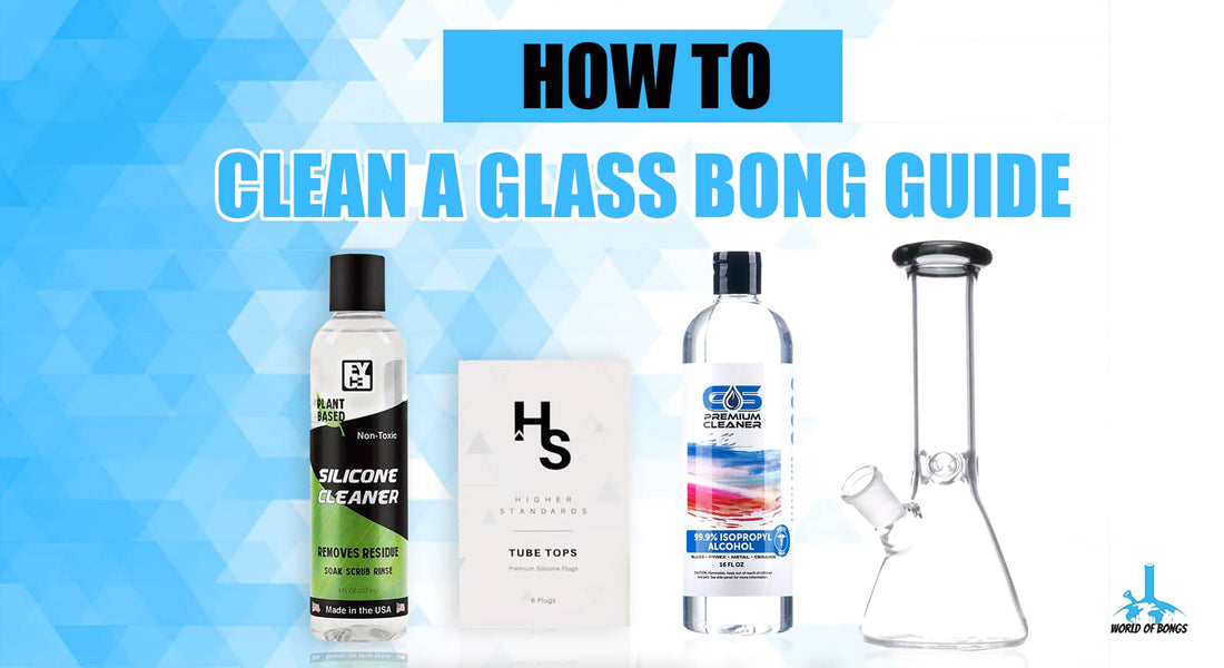 how to clean a bong guide