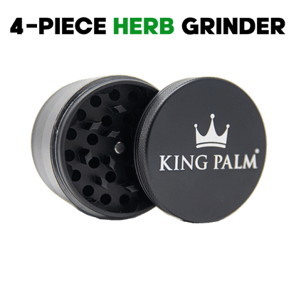 4 piece metal cannabis grinder