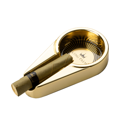 Single Roll Ashtray - Gold or Jet Black