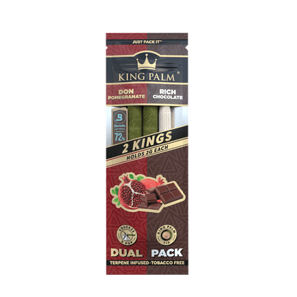 2 King Rolls – Pomegranate &amp; Chocolate - Dual Pack