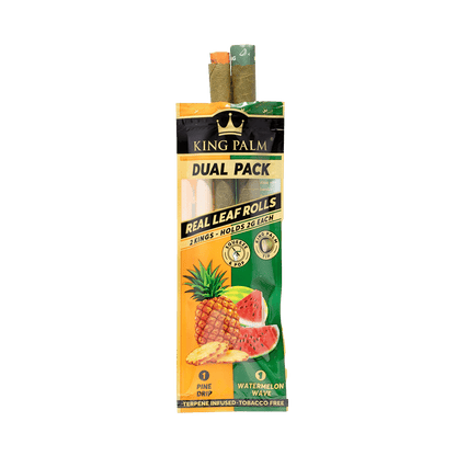 2 King Rolls – Pineapple &amp; Watermelon – Dual Pack