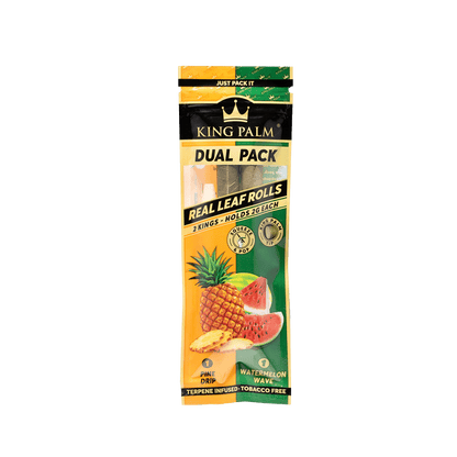 2 King Rolls – Pineapple &amp; Watermelon – Dual Pack