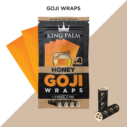 4 Goji Wraps w/ Model X Tips - Honey