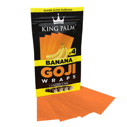 4 Goji Wraps w/ Model X Tips - Banana