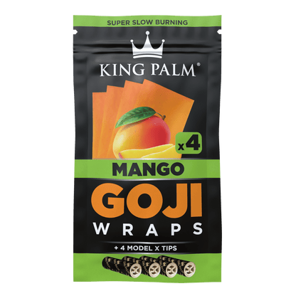 4 Goji Wraps w/ Model X Tips - Mango