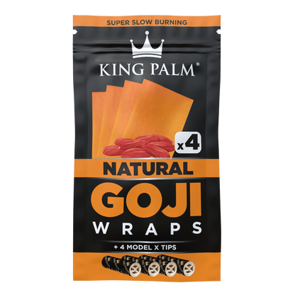 4 Goji Wraps w/ Model X Tips - Natural