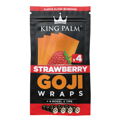 4 Goji Wraps w/ Model X Tips - Strawberry