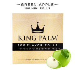 100 Mini Rolls - Green Apple