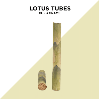 Single Lotus Tubes - 3 Sizes Available