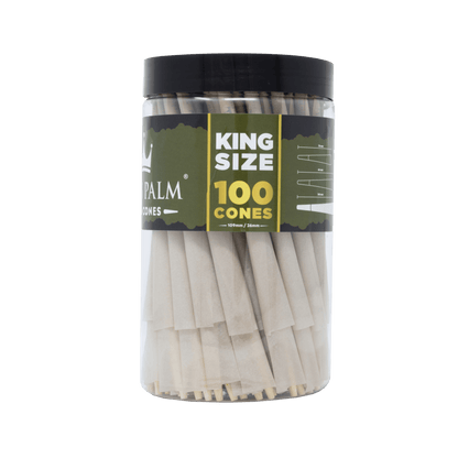 Pre-Rolled Cones – King Size - 100 ct - Tube