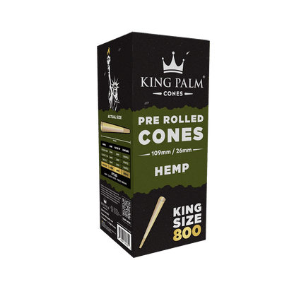 800 Paper Cones - King Size