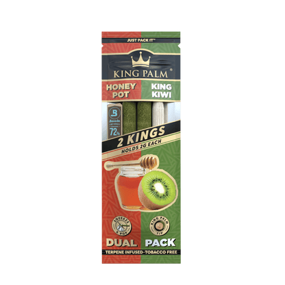 2 King Rolls – Honey &amp; Kiwi - Dual Pack