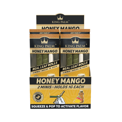 2 Mini Rolls - Honey Mango - Display Box - 20 Units Per Display