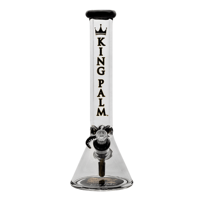 King Palm Limited Edition 16” Glass Beaker Bong with Ice Catcher