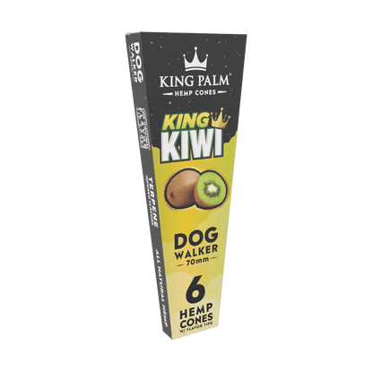 6 Hemp Cones - Dog Walker Size - King Kiwi