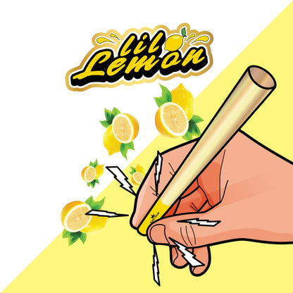 Lil Lemon | 25 &amp; 50 Pack | King Size Hemp Cones