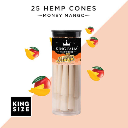 Money Mango | 25 &amp; 50 Pack | King Size Hemp Cones