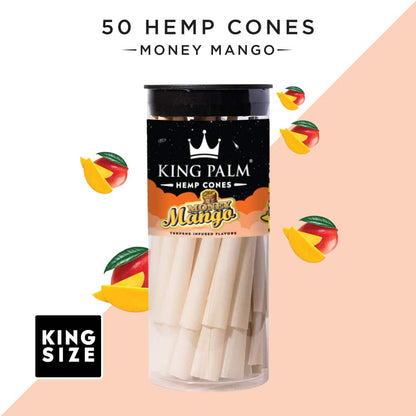 Money Mango | 25 &amp; 50 Pack | King Size Hemp Cones