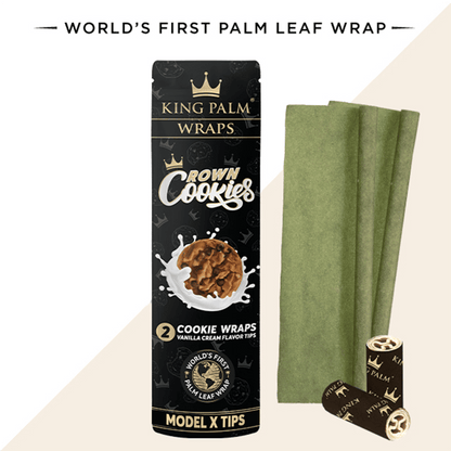 2 Palm Wraps w/ Model X Tips - Crown Cookies