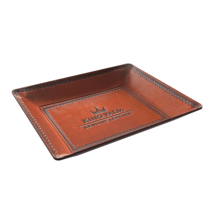 Leather Rolling Tray