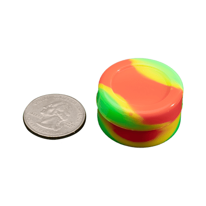 Non-Stick Multi-Color Silicone Concentrate Container