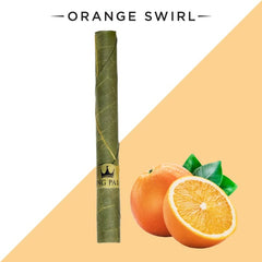 1 Mini Roll - Orange Swirl