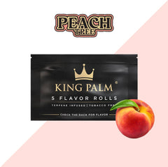 5 Mini Rolls - Peach Tree