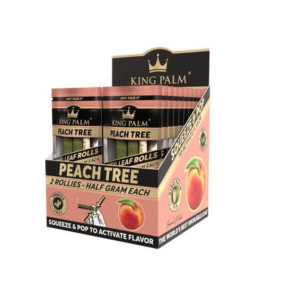 2 Rollie Rolls – Peach Tree– Display Box – 20 Units Per Display