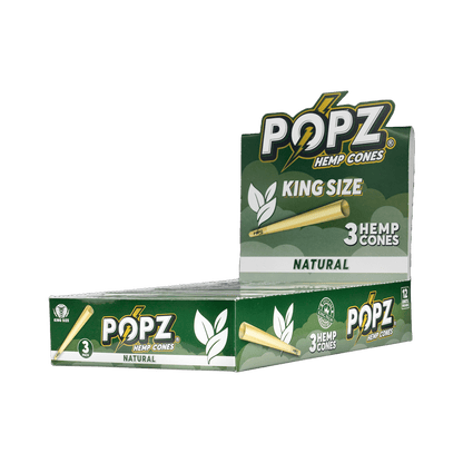 3 Hemp King Size Cones | 36 Cones Total