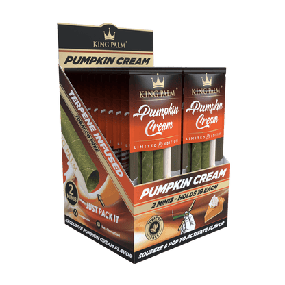 2 Mini Rolls – Pumpkin Cream – Display Box – 20 Units Per Display