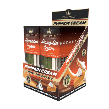 2 Mini Rolls – Pumpkin Cream – Display Box – 20 Units Per Display