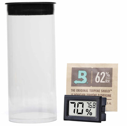 Airtight Container & Digital Humidity Meter