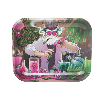 The Mad Scientist Large Metal Rolling Tray