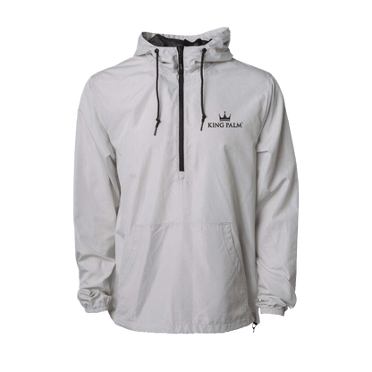 Futuristic King Palm Windbreaker - Half Zipper