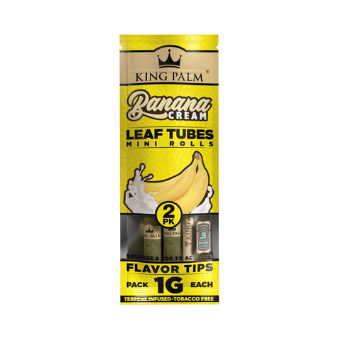 2 Mini Rolls - Banana Cream