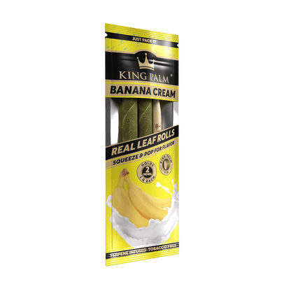 2 Mini Rolls - Banana Cream - Display Box - 20 Units Per Display