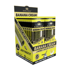 2 Mini Rolls - Banana Cream - Display Box - 20 Units Per Display