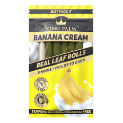 5 Mini Rolls - Banana Cream