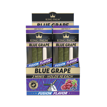 2 Mini Rolls - Blue Grape - Display Box - 20 Units Per Display