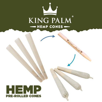 Bulk Pre-Rolled Cones – 1 1/4th Size - 50 ct - Display