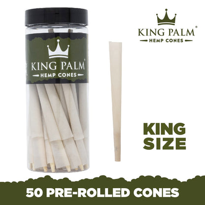 Pre-Rolled Cones – King Size - 50 ct - Tube