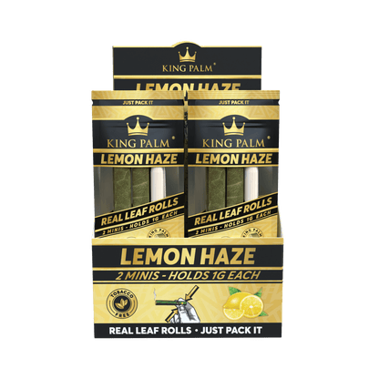 2 Mini Rolls - Lemon Haze - Display Box - 20 Units Per Display