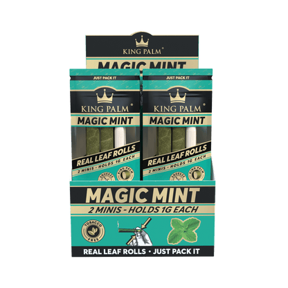 2 Mini Rolls - Magic Mint - Display Box - 20 Units Per Display