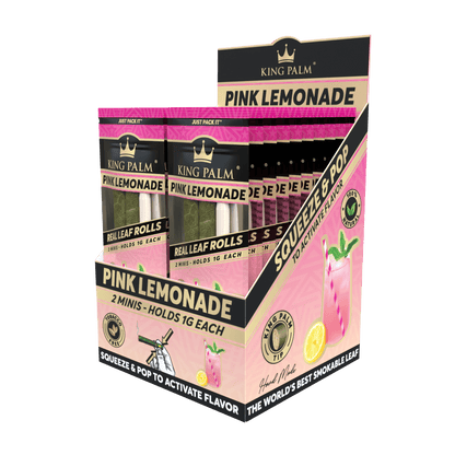 2 Mini Rolls - Pink Lemonade - Display Box - 20 Units Per Display