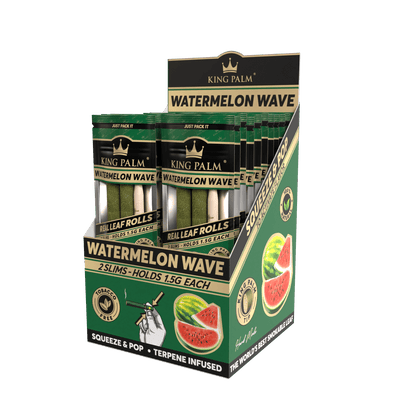 2 Slim Rolls - Watermelon Wave - Display Box - 20 Units Per Display